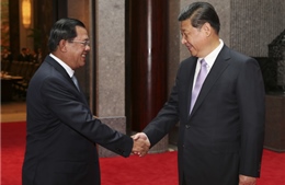 Chủ tịch Trung Quốc tiếp Thủ tướng Campuchia